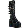DemoniaCult - SWING815 Plattformstiefel - Schwarz Product image